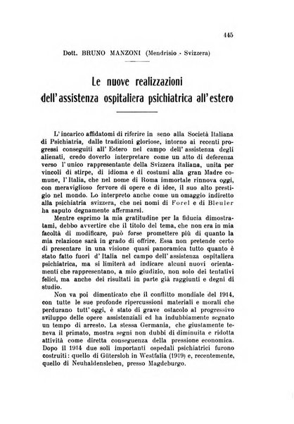 Rivista sperimentale di freniatria e medicina legale delle alienazioni mentali organo della Società freniatrica italiana